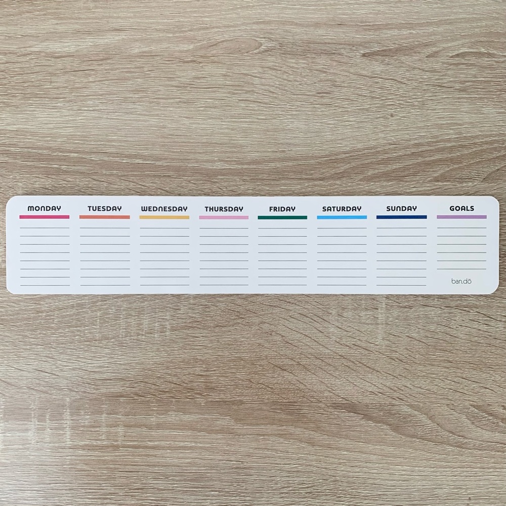 Ban.do Weekly Desk Planner - Picture 2 of 5